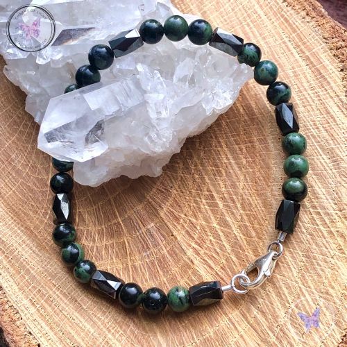 Men’s Kambaba Jasper & Magnetite Bracelet